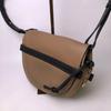 [Pre-Owned] Gate Small Brown Leather Crossbody Bag - Excellent #D0TJ4O