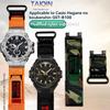 GST-B100 Нейлоновый ремешок для Casio G-SHOCK GST-210/W120L/S130/S310 W300/410G модифицированный тканевый ремешок для часов мужской Браслет наручный