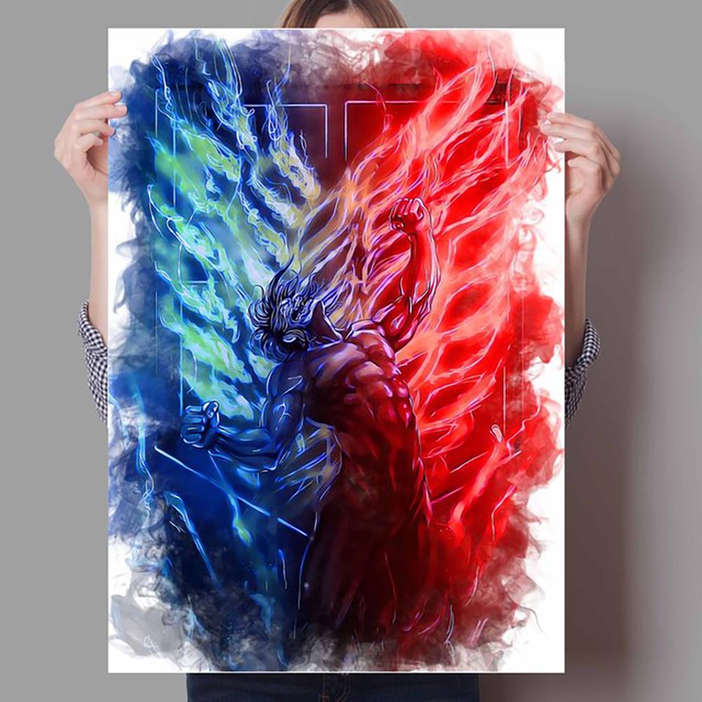 Decoration Mural Japanese Anime Color Poster Canvas Painting and Kids Room Wall Art Prints for Modern Home Decor No Frame