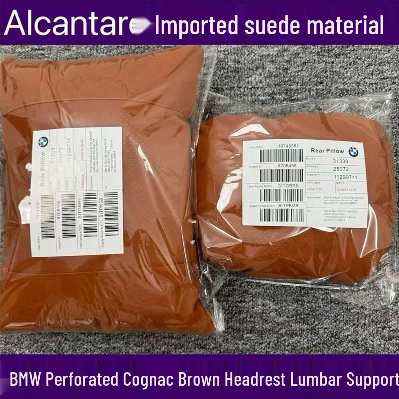 Headrest & Lumbar Support for BMW 3, 4 Series, X1, X2, X3, X5, X6, GT - Neck Protection & Car Interior Comfort