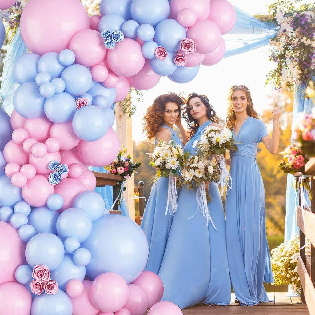 День рождения ребенка крестины украшение вечеринки воздушный шар пол раскрыть вечеринка украшение ребенка цепочка из воздушных шаров