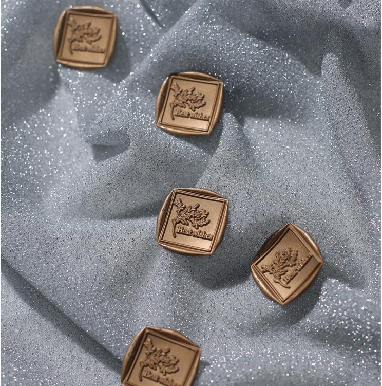 Van Gogh Blue Romantic Lined Envelope with Gold Logo Stamping for Invitations and Postcards