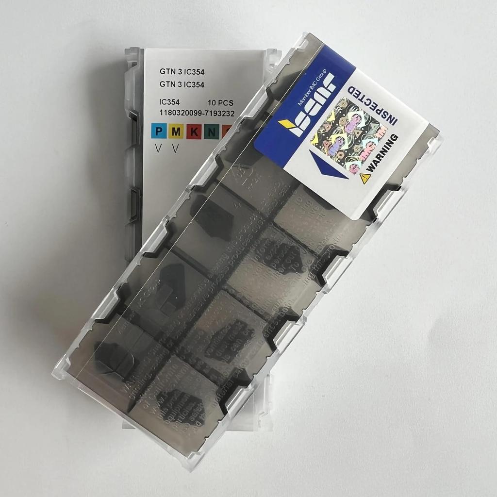 ISCAR / GTN3 IC354 /Industrial Indexable Carbide Inserts 10 Pcs