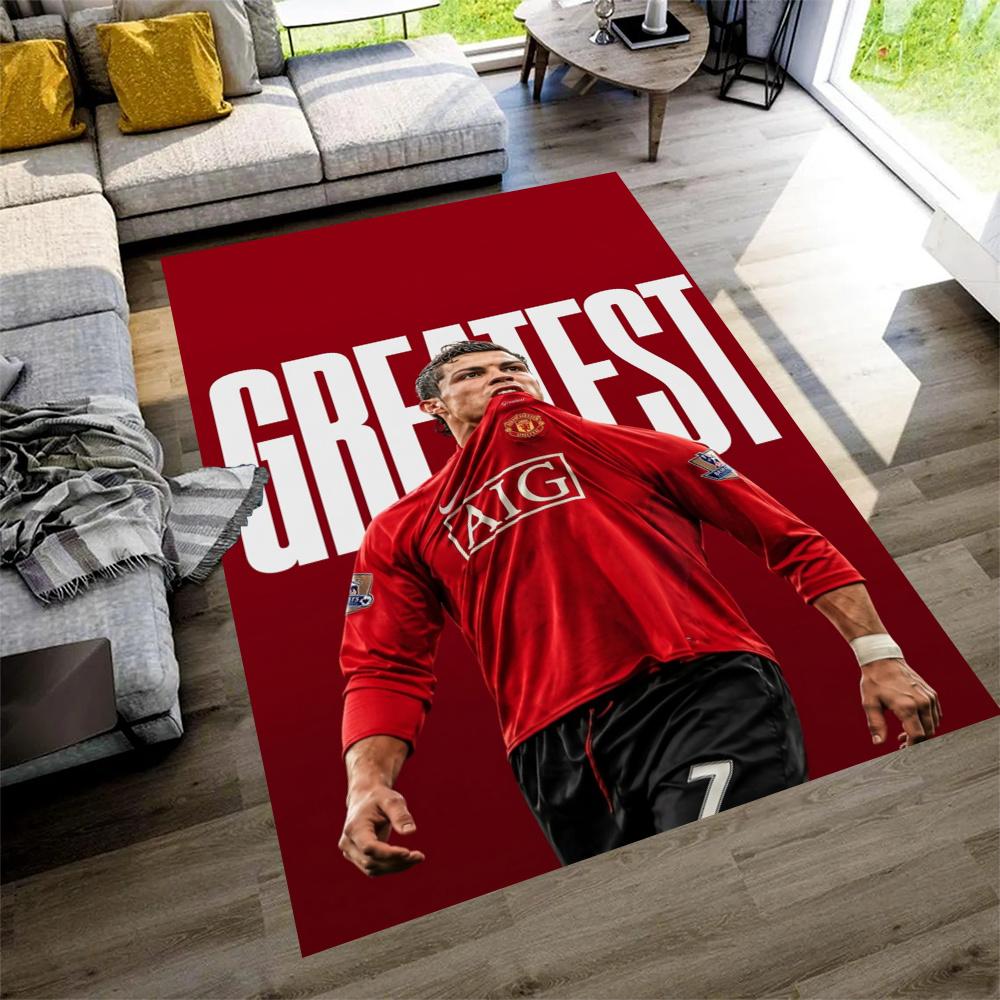 Cristiano Ronaldo Floor Rug Office Rug Design For Entryway Dormitory Game Room Decorate Room Antislip Rug Decorate Offices Perfect Gift For Womenmen