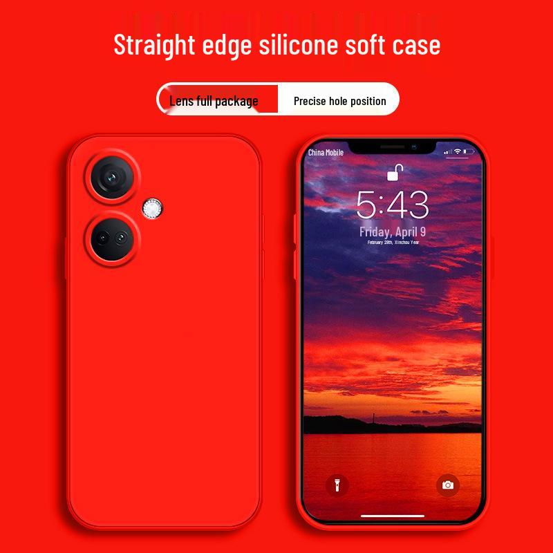 Oppo K11 Защитный чехол из жидкого силикона - Полное покрытие, Защита от падений, Унисекс