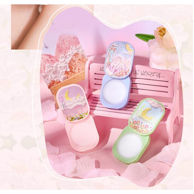 Fragrant Flower Season Solid Balm Kit Solid Body Balm Kit Portable Perfume