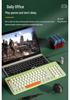 BOW Hangshi K221 USB Проводная клавиатура для девочек - Для настольного компьютера и ноутбука