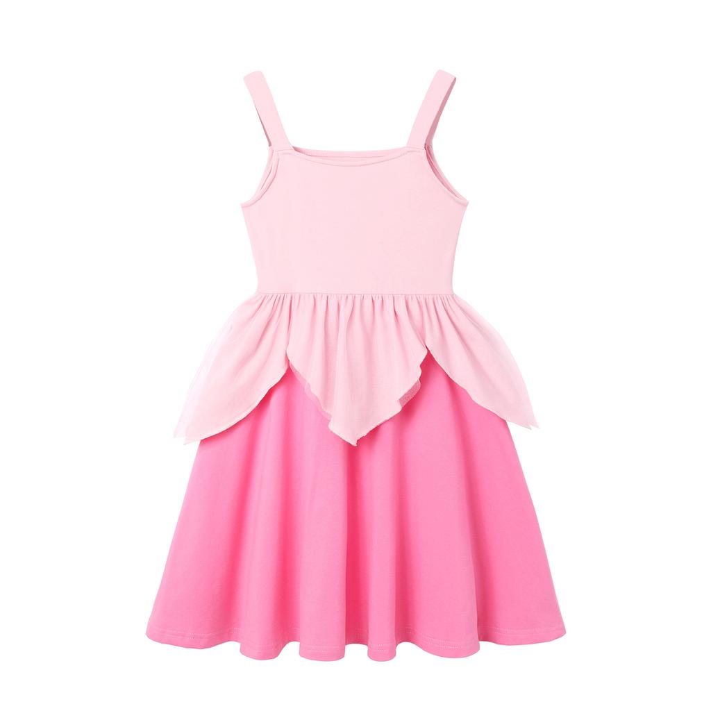 Girl Summer Princess Dress Clothing Rapunzel Elsa Anna Cosplay Birthday Party Dress