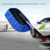 Microfiber Car Wash Brushes With Adjustable Handle Scalable Car Cleaning Brush Care Washer Clean