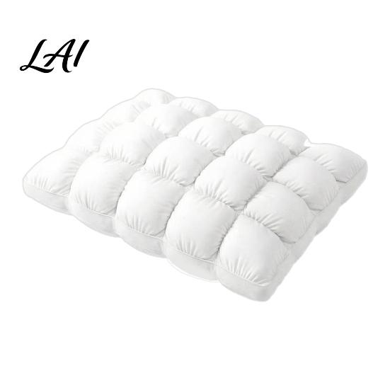 Soft Springy Pillows for Combination Sleepers Quilted Bed Pillow Down Alternative Microfiber Fill Cooling Fluffy Side Puff Washable Breathable Cloud