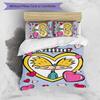 3pcs Custom Name Cartoon Hey Arnold Bedding Set Duvet Cover Closure Includes 1 Duvet Cover & 2 Pillowcases for All Seasons Bedroom Decor