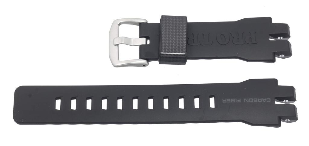 Urethane Band with Carbon for CASIO [Casio] PRW-6000Y [Black]