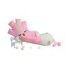 Cut Leek Pillow Plush Toy Cute Leg-sliding Doll Sleeping On The Bed Long Doll Funny Birthday Gift