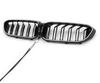 Glossy Black LED Grille for BMW 5 Series G30 - Double-Line, One-Piece, Upgraded Illumination