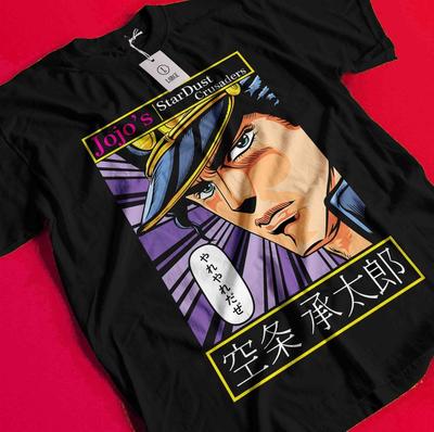Футболка JoJo's Bizarre Adventure Футболка Джонатана Джостара Футболка Дио Джотаро Куджо BB1678