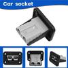 1Set 50A Cable Connectors Plug for Plug Connector Flush Mount Bracket Panel Cover for Caravan Camper Boat Truck