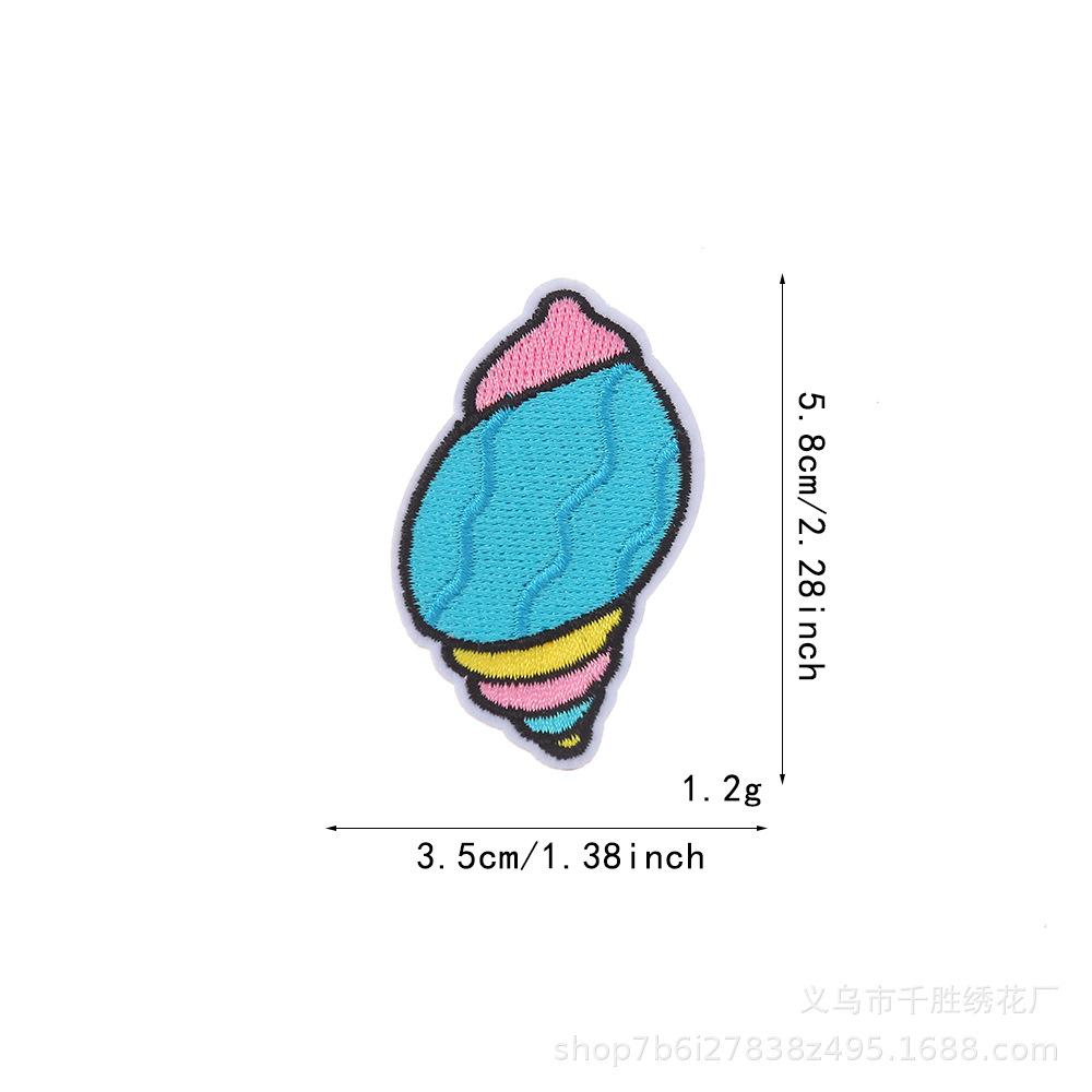 Cartoon Pattern Embroidery Cloth Sticker Clothing Cap Accessories Hot Melt Adhesive Cloth Sticker Down Jacket Hole Patch Sticker