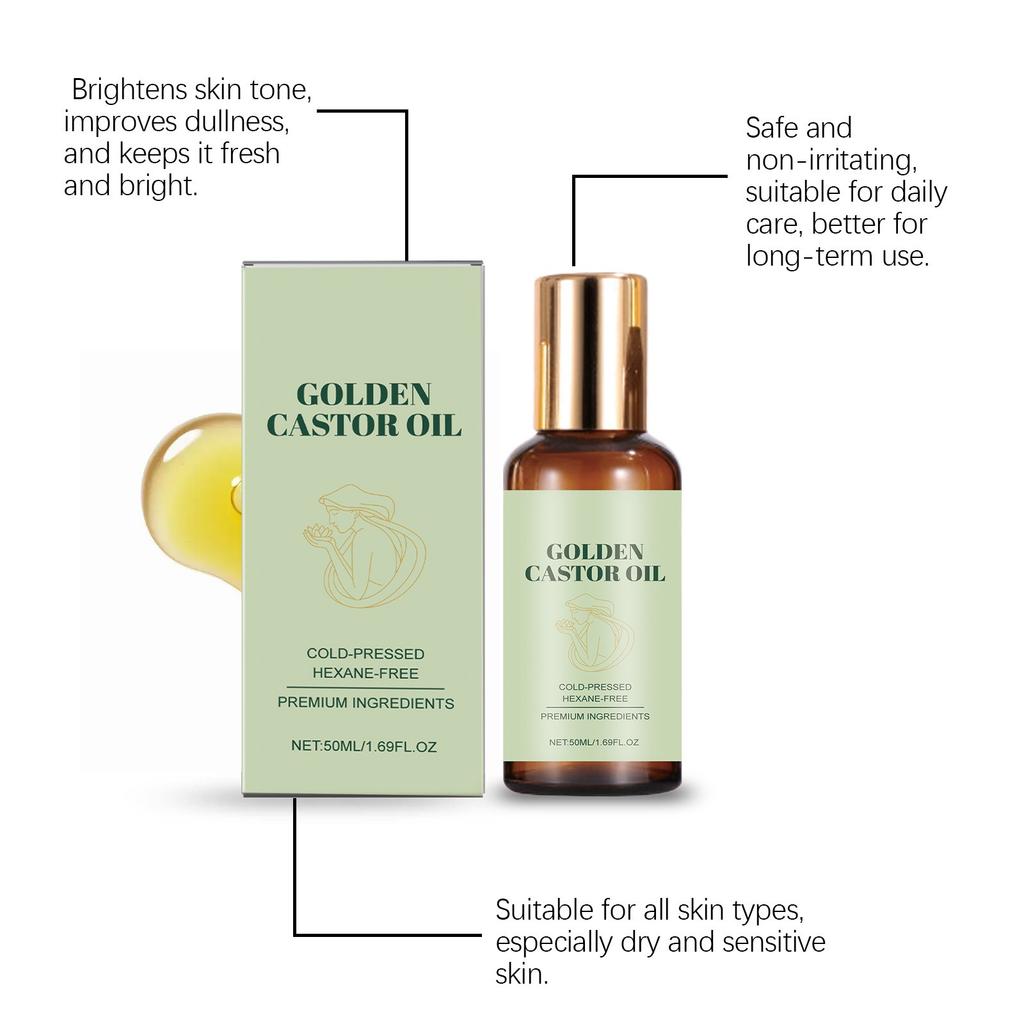 50 мл Эфирное масло Касторовое масло Питательное масло для волос Увлажнение кожи Антиоксидантное Укрепление кожного барьера Многофункциональный эффект Все в одном