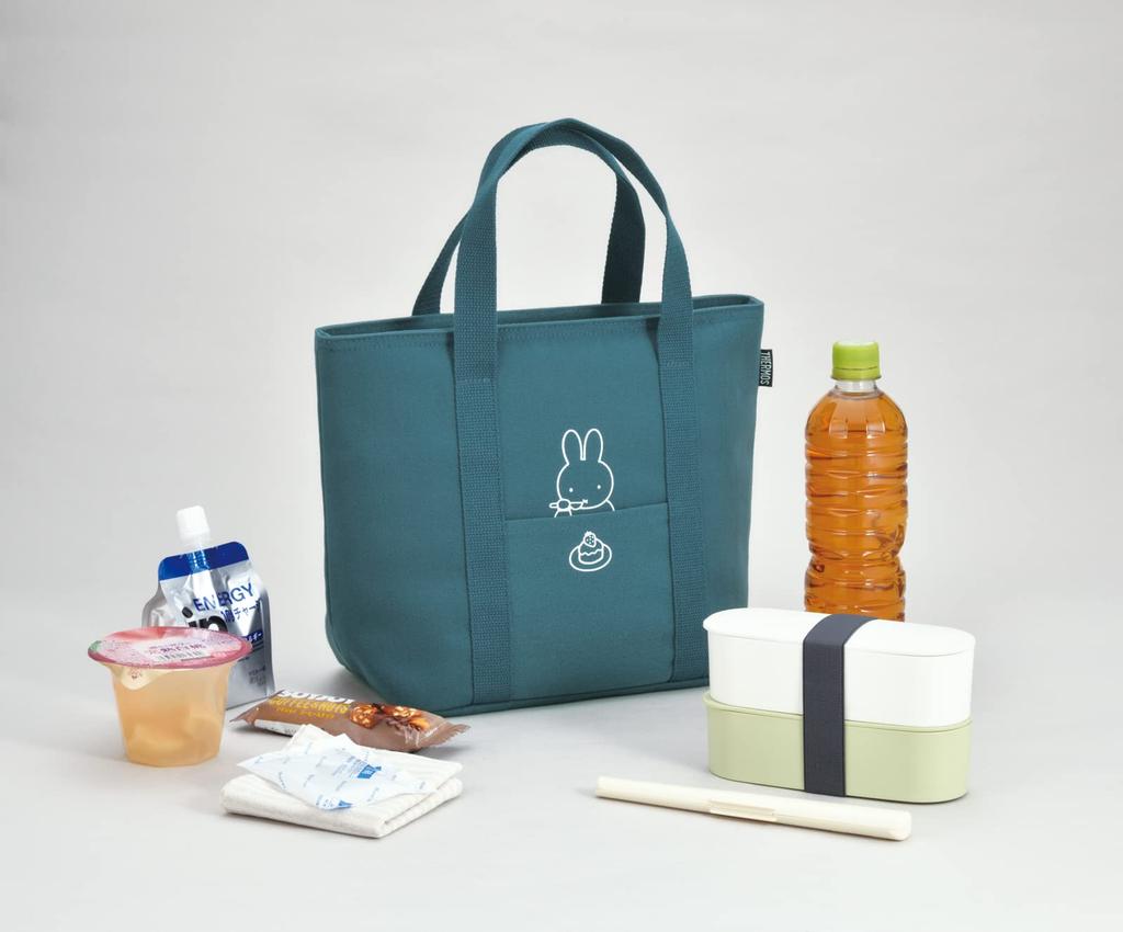 Thermos Insulated Lunch Blue BGY Bag, 7L, Miffy, Gray, RFF-007B