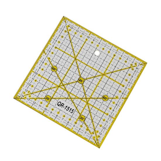 Практичная гладкая поверхность, долговечная линейка для пэчворка, акриловая стеганая швейная фурнитура для дома, подарок