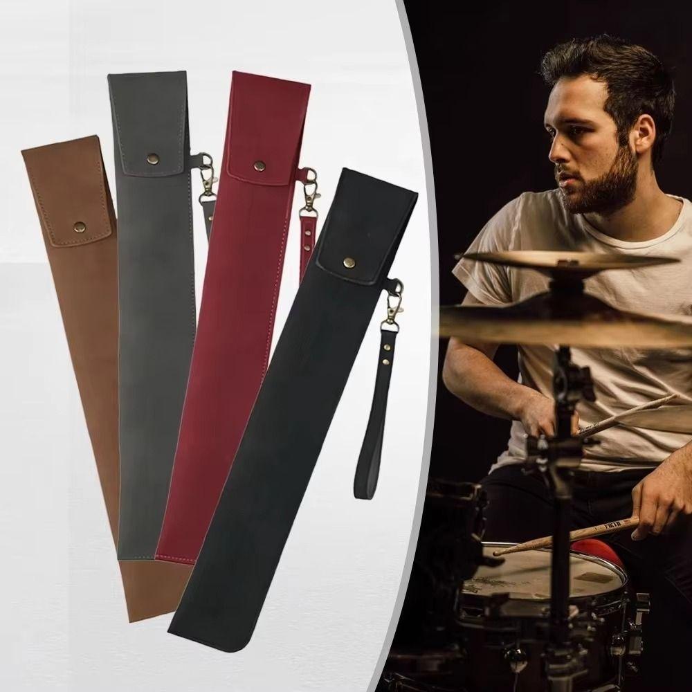 Portable Handle Drumstick Storage Bag Waterproof Drumstick Holder Personalized Instrument
