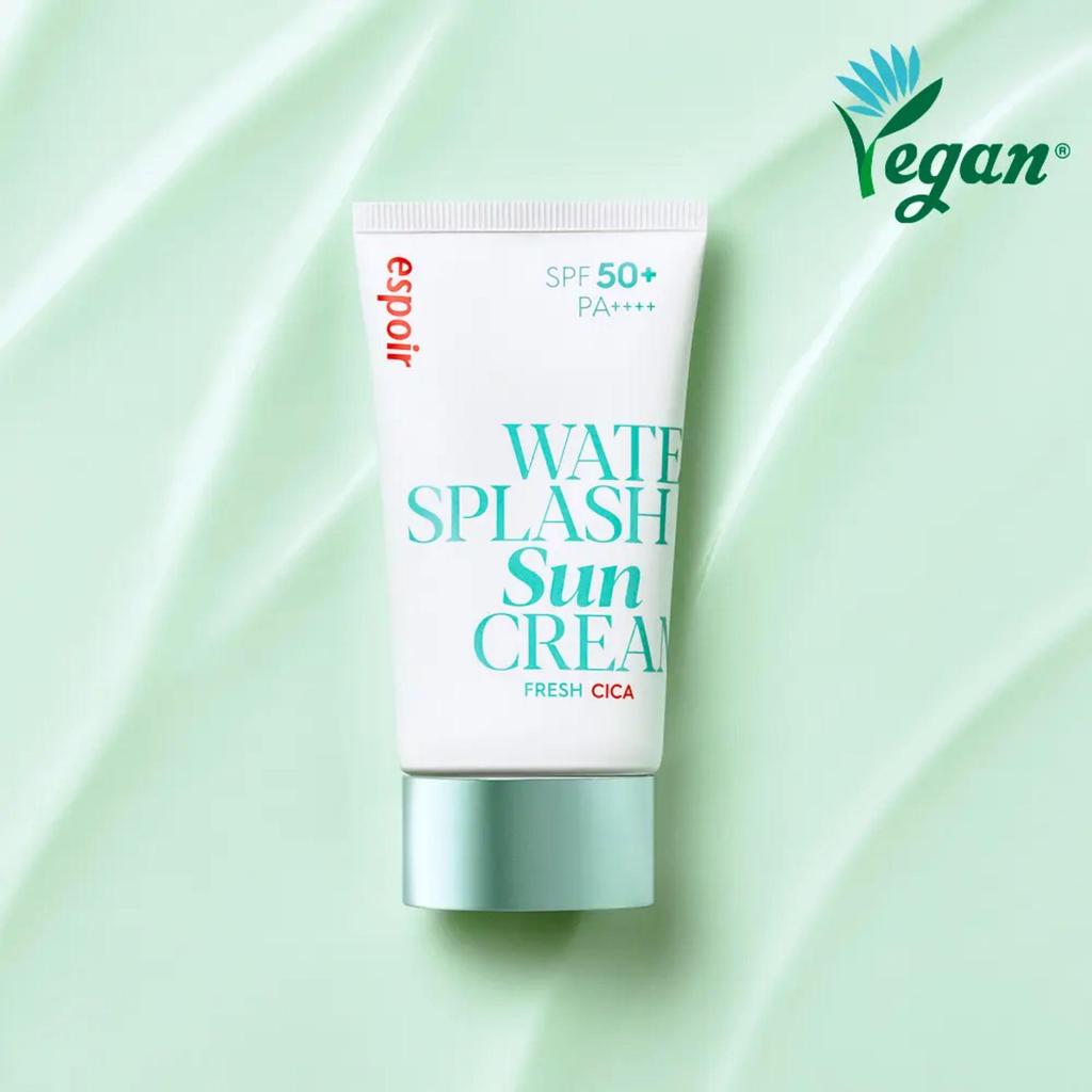 espoir Water Splash Sun Cream Fresh Cica SPF50+ PA++++ 60ml