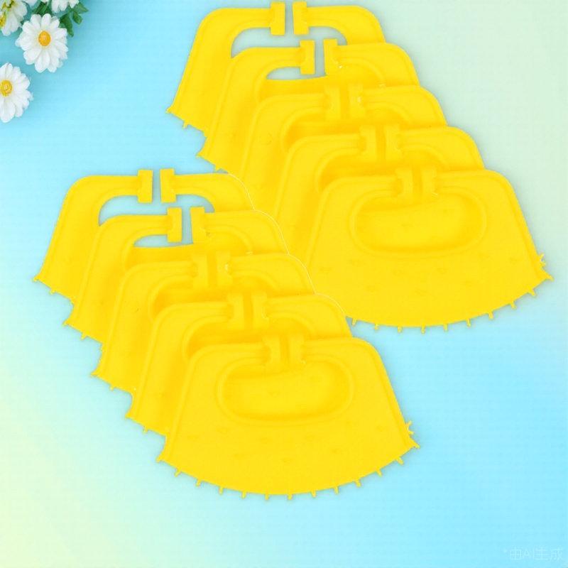 10Pcs Plastic Calf Weaning Clip Calf Nose Ring Lightweight Portable Animal Weaner Tool Livestock Weaning Equipment