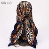 High-quality Luxurious Silk Scarves Headband Scarfs Neck Scarf For Women Chain Silk Scarf Women's Decorative Shawl