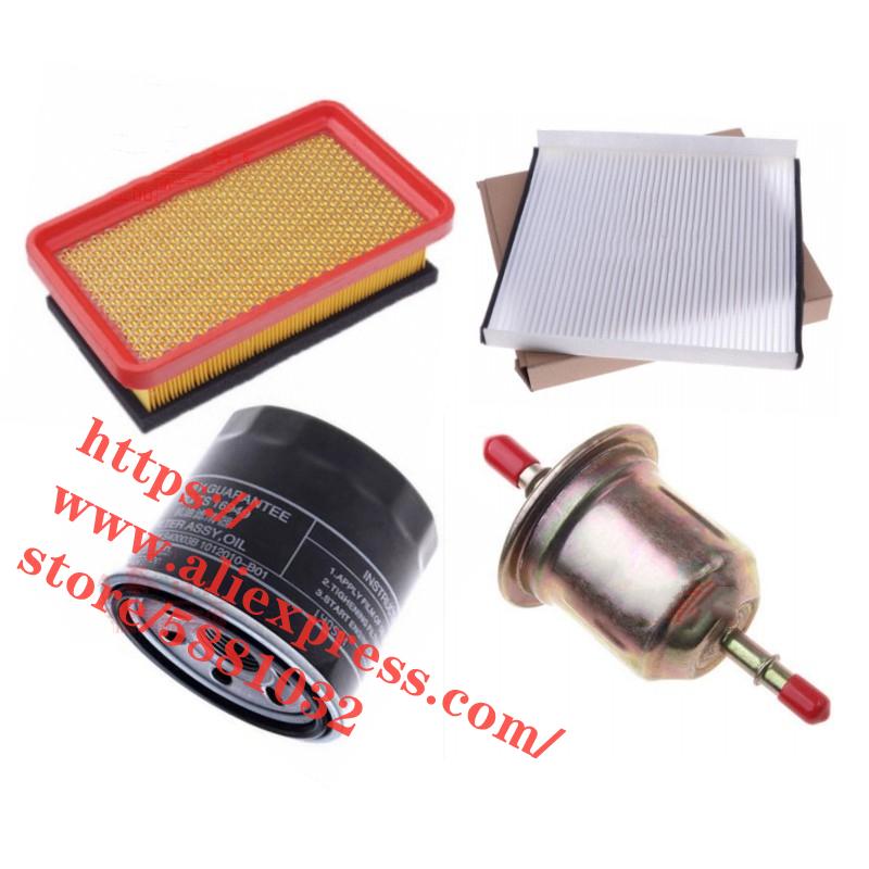 4pcs/set Filter Set for Changan CS15 Air,Oil,Cabin,Fuel Filter