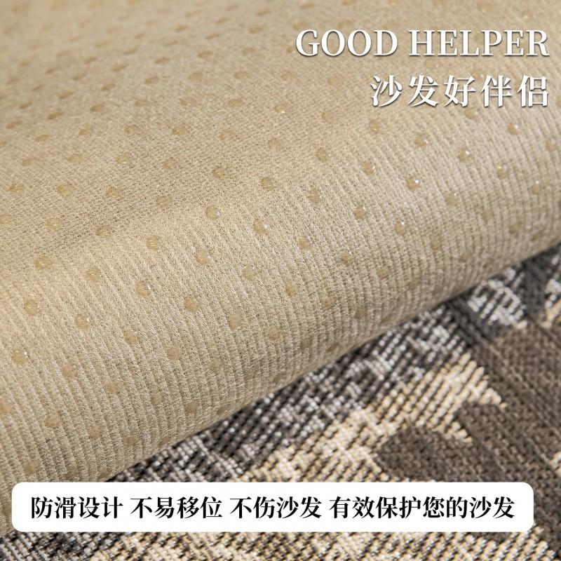 Luxury Non-Slip Cat Scratch Resistant Chenille Sofa Cover All Season Universal Couch Protector