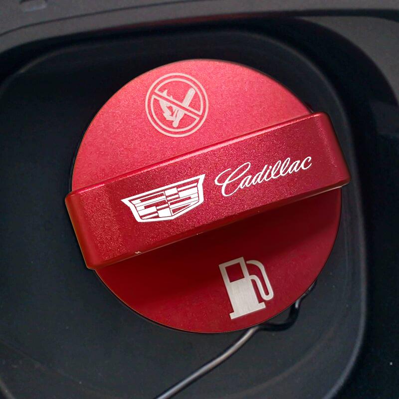 1PC Alloy Car Oil Tank Protector Cover for Cadillac XT4 XT5 XT6 ATSL SRX Auto Emblem Fuel Tank Cap Badge Exterior Accessories