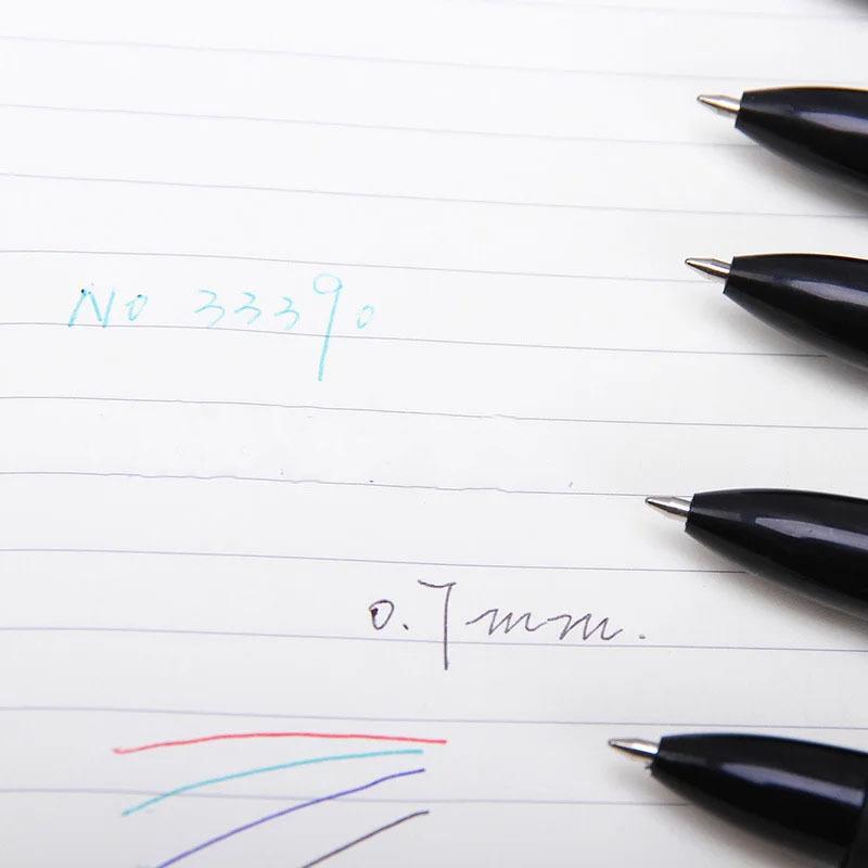 4 шт., многоцветная ручка 4 в 1, креативная шариковая ручка, красочные выдвижные шариковые ручки, многофункциональная ручка для маркера, канцелярские принадлежности