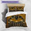 3pcs Duvet Cover Set (1*Duvet Cover + 2*Pillowcase, Without Core), AEK Athens FC Print Bedding Set, Bedroom Decor, All‑Season, Birthday Gift