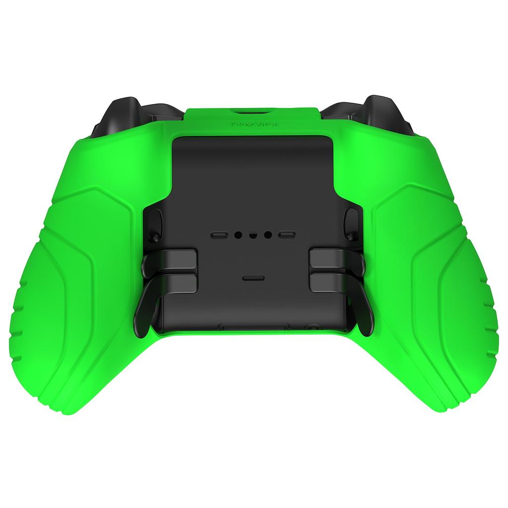 PlayVital Защитный чехол для беспроводного контроллера Xbox Elite Series 2 Core с мягкой резиновой накладкой и колпачками для стиков [Зеленый]