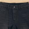 Bang Bang Women S Mink Boa bruShed Bonded Denim jeanS Black