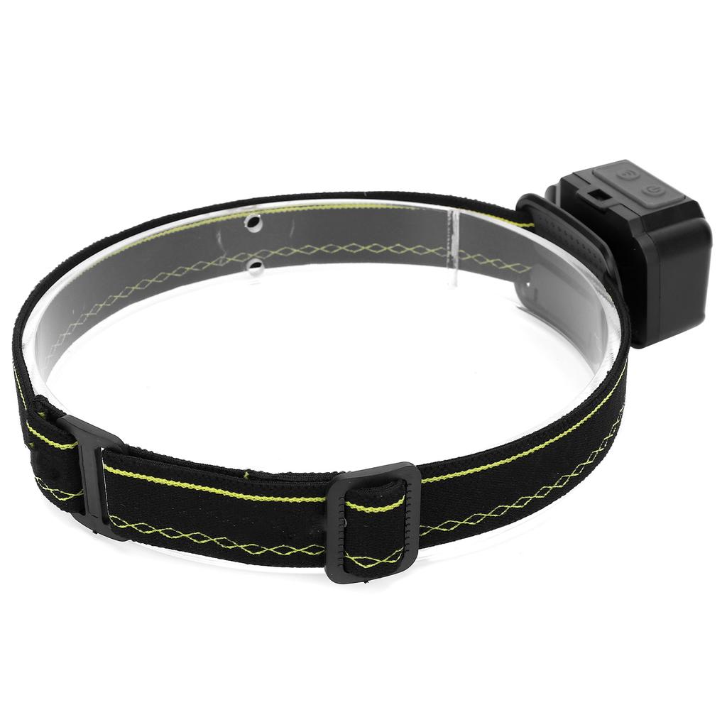 XPG+COB Желтый свет Высокая яркость Встроенный аккумулятор USB Зарядка Индукционная налобная лампа