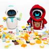Совместимо с Eilik Robot 1PC Одежда и 20PCS Мини Игрушки Санта Шапка (Включает только одежду и игрушки, но не включает робота.)