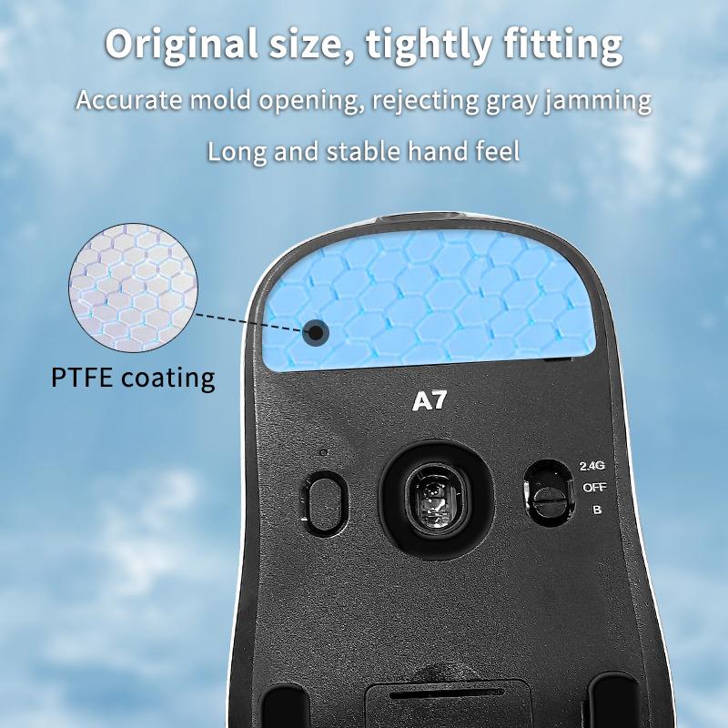 Professional Mouse Skate Feet Pad for Mchose A7V2 Ultra A7V2 Pro 1 Set Non Slip Stickers for Esports