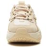 Li-Ning Классические удобные нескользящие износостойкие низкие повседневные туфли женские кроссовки желтые молочные AGCU300-1