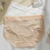 Ice Silk Panties for Women New Bow Seamless Mid-waist Underwear Summer Thin Breathable Pure Cotton Crotch Sexy Briefs