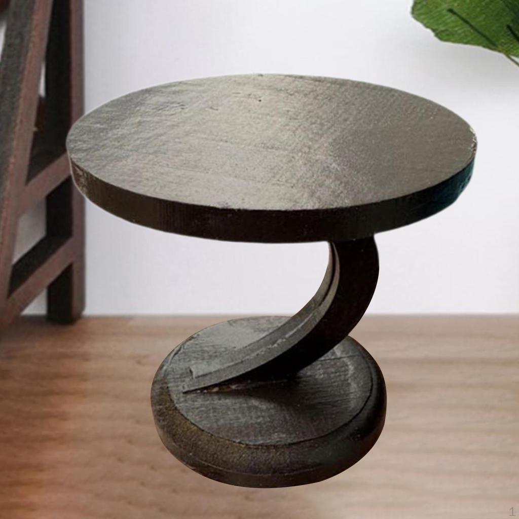 1:12 Приставной столик для кукольного домика 1: 12 Миниатюрная мебель для кукольного домика