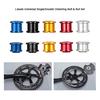 Lixada 5Pcs Chainwheel Bolts Crankset Single/Double Chainring Bolts & Nuts Kit