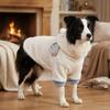 Warm Plush Pet Dog Jacket With 3D Cartoon Design Winter Large Breeds