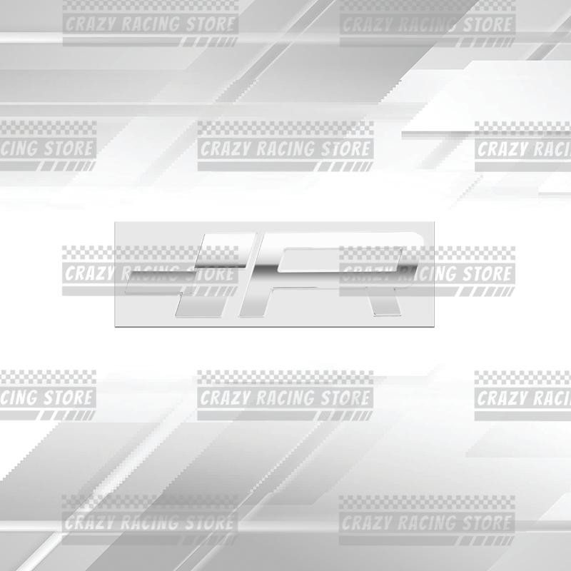 Car Badges R Racing Flag Trunk Emblem Metal Stickers Body Decals Letter Decor For Ibiza Leon Cordoba Tarraco Toledo Ateca