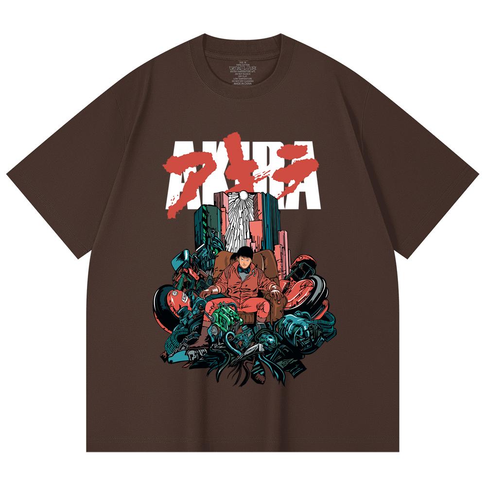 230 Gsm 100% Cotton Akira V1 Print Unisex Heavy Cotton T Shirt