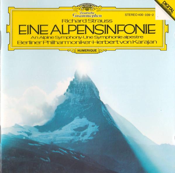 CD РИХАРД ШТРАУС ГЕРБЕРТ ФОН КАРАЯН Альпийская симфония An Alpine Symph 4000392 Deutsche Grammo Германия Классика Б/У