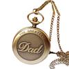 Vintage Chain Retro The Greatest Pocket Watch Necklace For Grandpa  Gifts
