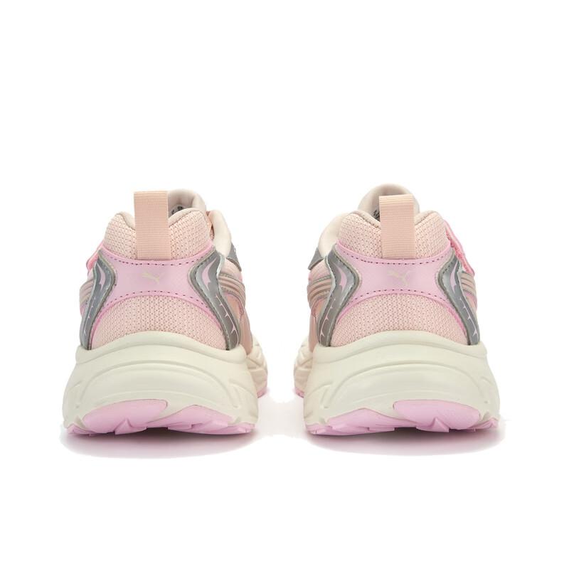 Puma Morphic Fabric Ретро Удобные Низкие Детские Повседневные Кроссовки Унисекс Повседневная Обувь Розовый Белый 406208-04