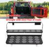 2-Tier Tailgate Table Fit for Jeep Wrangler JL 2018-2022 Year of Made, Iron Back Shelf Stand Rear Trunk Door Mounting Tray