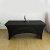 Height Stretch Rectangular Tablecloth Cocktail Table Cover Spandex Table Cloth X3UC